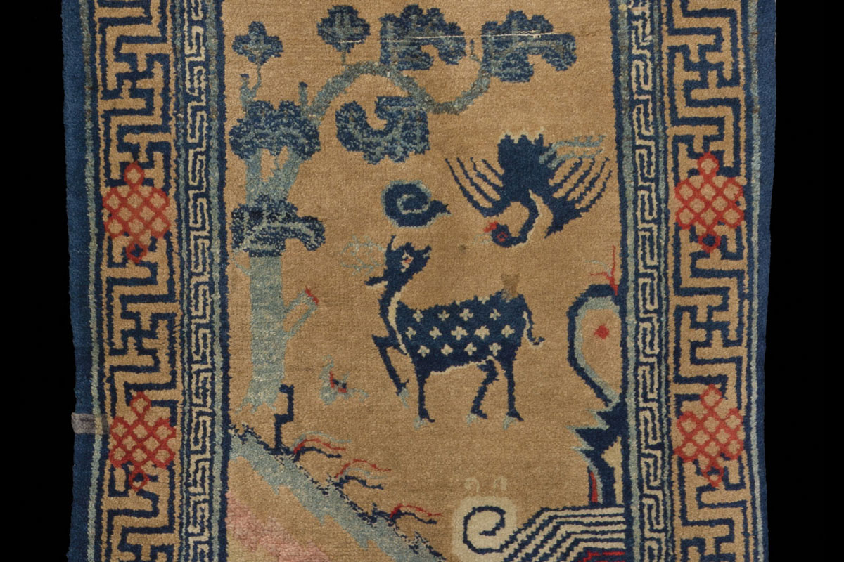 Chinese saddle rug